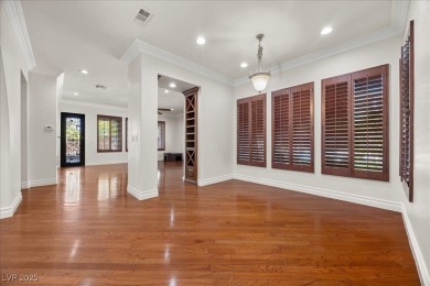 BEAUTIFUL PRIVATE OASIS HOME IN THE PRESTIGIOUS GUARD GATED on Southern Highlands Golf Club in Nevada - for sale on GolfHomes.com, golf home, golf lot