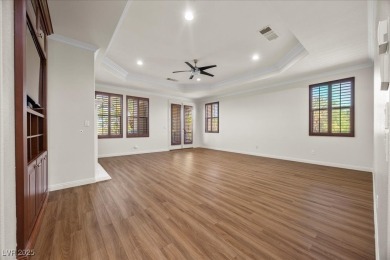 BEAUTIFUL PRIVATE OASIS HOME IN THE PRESTIGIOUS GUARD GATED on Southern Highlands Golf Club in Nevada - for sale on GolfHomes.com, golf home, golf lot