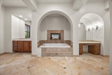 BEAUTIFUL PRIVATE OASIS HOME IN THE PRESTIGIOUS GUARD GATED on Southern Highlands Golf Club in Nevada - for sale on GolfHomes.com, golf home, golf lot