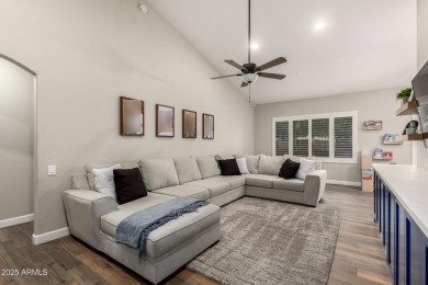 Welcome to this stunning home situated on a spacious corner lot on The Legend at Arrowhead in Arizona - for sale on GolfHomes.com, golf home, golf lot
