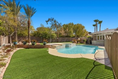 BEAUTIFUL PRIVATE OASIS HOME IN THE PRESTIGIOUS GUARD GATED on Southern Highlands Golf Club in Nevada - for sale on GolfHomes.com, golf home, golf lot