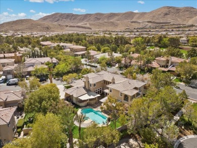 BEAUTIFUL PRIVATE OASIS HOME IN THE PRESTIGIOUS GUARD GATED on Southern Highlands Golf Club in Nevada - for sale on GolfHomes.com, golf home, golf lot