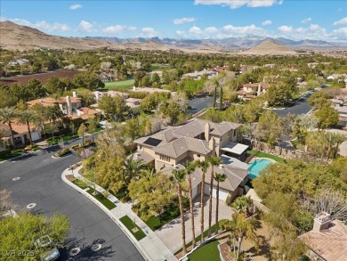 BEAUTIFUL PRIVATE OASIS HOME IN THE PRESTIGIOUS GUARD GATED on Southern Highlands Golf Club in Nevada - for sale on GolfHomes.com, golf home, golf lot