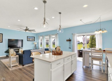Welcome Home to the Desirable Lakeside Community of Cicero You on Bear Slide Golf Club in Indiana - for sale on GolfHomes.com, golf home, golf lot