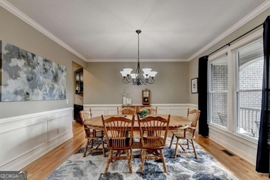 Welcome to this beautifully maintained four-sided BRICK ESTATE on Windermere Golf Club in Georgia - for sale on GolfHomes.com, golf home, golf lot