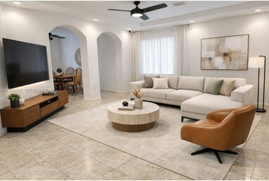 Beautiful 5-bedroom 4 full bath 2 half bath + a private in law on Keys Gate Golf Club in Florida - for sale on GolfHomes.com, golf home, golf lot