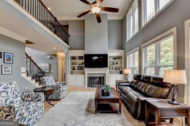 Welcome to this beautifully maintained four-sided BRICK ESTATE on Windermere Golf Club in Georgia - for sale on GolfHomes.com, golf home, golf lot