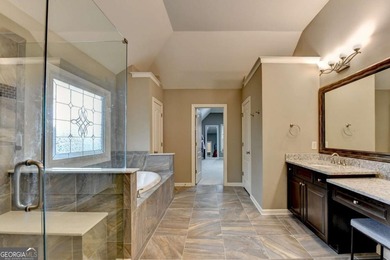 Welcome to this beautifully maintained four-sided BRICK ESTATE on Windermere Golf Club in Georgia - for sale on GolfHomes.com, golf home, golf lot