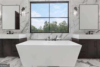 Welcome to a statement home in the prestigious Echelon community on Echelon Golf Club in Georgia - for sale on GolfHomes.com, golf home, golf lot