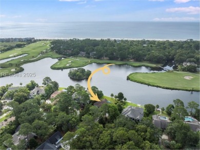 One of the premier waterfront locations in all of Palmetto on Palmetto Dunes Golf Course and Resort in South Carolina - for sale on GolfHomes.com, golf home, golf lot