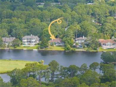 One of the premier waterfront locations in all of Palmetto on Palmetto Dunes Golf Course and Resort in South Carolina - for sale on GolfHomes.com, golf home, golf lot