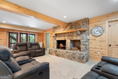 This is a light and bright, fully renovated, real log cabin in on Big Canoe Golf Club - Cherokee in Georgia - for sale on GolfHomes.com, golf home, golf lot