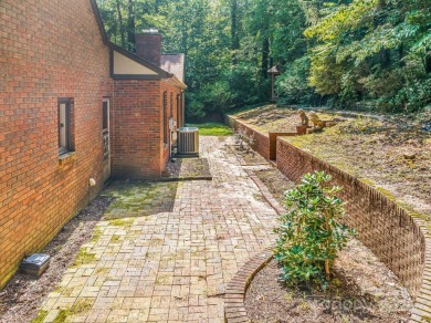 Private and stately ranch home on a quiet cul-de-sac in the on Crooked Creek Golf Course in North Carolina - for sale on GolfHomes.com, golf home, golf lot