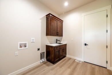 This beautifully crafted 3-bedroom, 2.5-bath home in the Powder on The Powder Horn Golf Club - Mountain in Wyoming - for sale on GolfHomes.com, golf home, golf lot