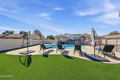 Enjoy GOLF COURSE VIEWS from your very own private backyard on Dobson Ranch Municipal Golf Course in Arizona - for sale on GolfHomes.com, golf home, golf lot