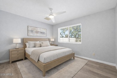 Enjoy GOLF COURSE VIEWS from your very own private backyard on Dobson Ranch Municipal Golf Course in Arizona - for sale on GolfHomes.com, golf home, golf lot