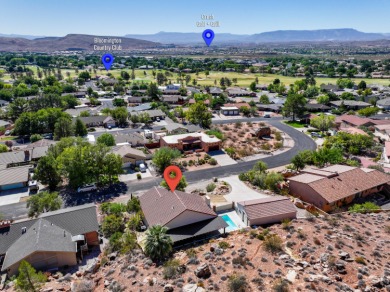 Overlooking the Bloomington Country Club golf course with the on Bloomington Country Club in Utah - for sale on GolfHomes.com, golf home, golf lot