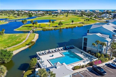 Enjoy sunny, wide views of the lake & golf course from the on Ocean Club At the Hutchinson Island Beach Resort in Florida - for sale on GolfHomes.com, golf home, golf lot
