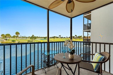 Enjoy sunny, wide views of the lake & golf course from the on Ocean Club At the Hutchinson Island Beach Resort in Florida - for sale on GolfHomes.com, golf home, golf lot
