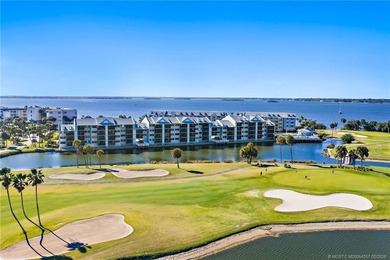 Enjoy sunny, wide views of the lake & golf course from the on Ocean Club At the Hutchinson Island Beach Resort in Florida - for sale on GolfHomes.com, golf home, golf lot
