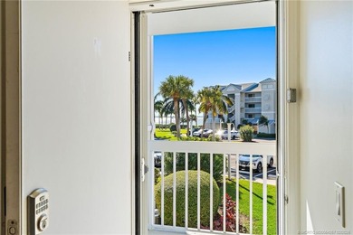 Enjoy sunny, wide views of the lake & golf course from the on Ocean Club At the Hutchinson Island Beach Resort in Florida - for sale on GolfHomes.com, golf home, golf lot