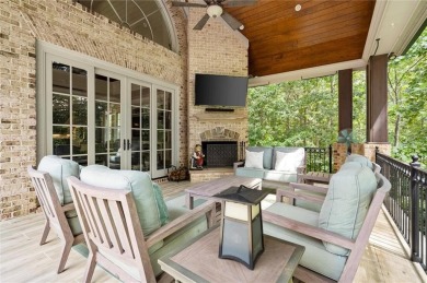 From sunrise over Bryon Lake and the 6th Fairway, to evenings on Echelon Golf Club in Georgia - for sale on GolfHomes.com, golf home, golf lot