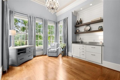 From sunrise over Bryon Lake and the 6th Fairway, to evenings on Echelon Golf Club in Georgia - for sale on GolfHomes.com, golf home, golf lot