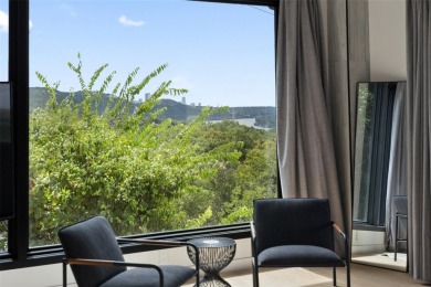 Bold, sophisticated, and move-in ready -- this natural modern on Austin Country Club in Texas - for sale on GolfHomes.com, golf home, golf lot