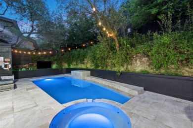 Bold, sophisticated, and move-in ready -- this natural modern on Austin Country Club in Texas - for sale on GolfHomes.com, golf home, golf lot