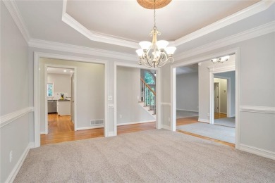 Just Listed in Towne Lake Hills East!  Exceptional 5 bedroom 4 on Towne Lake Hills Golf Club in Georgia - for sale on GolfHomes.com, golf home, golf lot