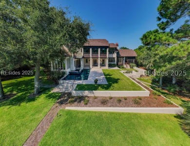 One of one. Welcome home to 1 Cedar, a deep-water sanctuary on Moss Creek Golf Club in South Carolina - for sale on GolfHomes.com, golf home, golf lot