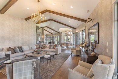 Set above the 4th hole of Promontory's Pete Dye Course, this on Promontory Golf Club  in Utah - for sale on GolfHomes.com, golf home, golf lot