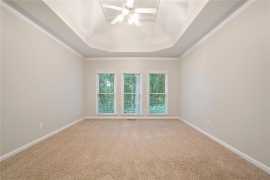 Just Listed in Towne Lake Hills East!  Exceptional 5 bedroom 4 on Towne Lake Hills Golf Club in Georgia - for sale on GolfHomes.com, golf home, golf lot