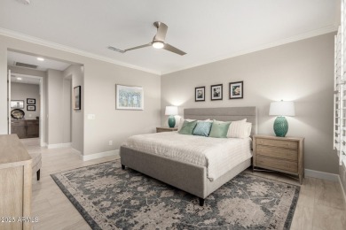 This beautiful Tesoro model is nearly new and is situated on a on Tuscany Falls At Pebble Creek in Arizona - for sale on GolfHomes.com, golf home, golf lot