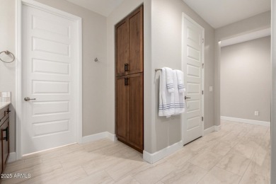 This beautiful Tesoro model is nearly new and is situated on a on Tuscany Falls At Pebble Creek in Arizona - for sale on GolfHomes.com, golf home, golf lot