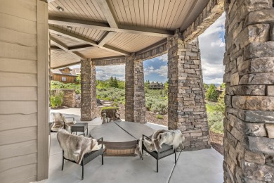 Set above the 4th hole of Promontory's Pete Dye Course, this on Promontory Golf Club  in Utah - for sale on GolfHomes.com, golf home, golf lot