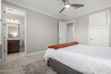 This beautiful Tesoro model is nearly new and is situated on a on Tuscany Falls At Pebble Creek in Arizona - for sale on GolfHomes.com, golf home, golf lot