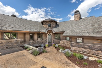 Set above the 4th hole of Promontory's Pete Dye Course, this on Promontory Golf Club  in Utah - for sale on GolfHomes.com, golf home, golf lot