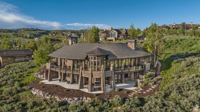 Set above the 4th hole of Promontory's Pete Dye Course, this on Promontory Golf Club  in Utah - for sale on GolfHomes.com, golf home, golf lot