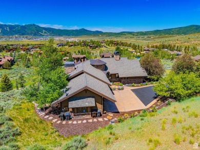 Set above the 4th hole of Promontory's Pete Dye Course, this on Promontory Golf Club  in Utah - for sale on GolfHomes.com, golf home, golf lot