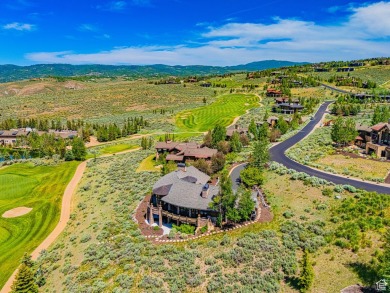 Set above the 4th hole of Promontory's Pete Dye Course, this on Promontory Golf Club  in Utah - for sale on GolfHomes.com, golf home, golf lot