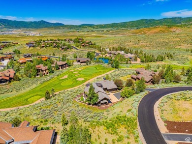 Set above the 4th hole of Promontory's Pete Dye Course, this on Promontory Golf Club  in Utah - for sale on GolfHomes.com, golf home, golf lot