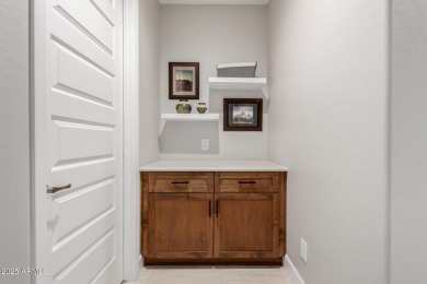 This beautiful Tesoro model is nearly new and is situated on a on Tuscany Falls At Pebble Creek in Arizona - for sale on GolfHomes.com, golf home, golf lot