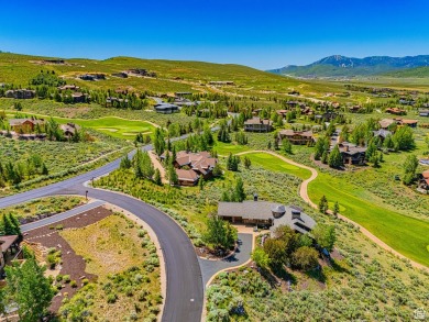 Set above the 4th hole of Promontory's Pete Dye Course, this on Promontory Golf Club  in Utah - for sale on GolfHomes.com, golf home, golf lot