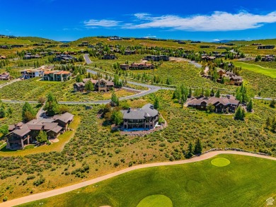 Set above the 4th hole of Promontory's Pete Dye Course, this on Promontory Golf Club  in Utah - for sale on GolfHomes.com, golf home, golf lot