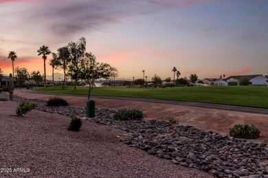 This beautiful Tesoro model is nearly new and is situated on a on Tuscany Falls At Pebble Creek in Arizona - for sale on GolfHomes.com, golf home, golf lot