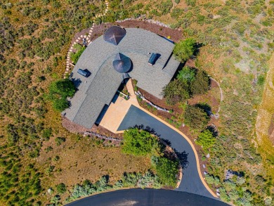 Set above the 4th hole of Promontory's Pete Dye Course, this on Promontory Golf Club  in Utah - for sale on GolfHomes.com, golf home, golf lot