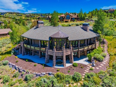 Set above the 4th hole of Promontory's Pete Dye Course, this on Promontory Golf Club  in Utah - for sale on GolfHomes.com, golf home, golf lot