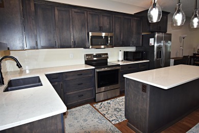 Built in 2021, this one-owner condo offers exceptional quality on Three Elms Golf in Iowa - for sale on GolfHomes.com, golf home, golf lot