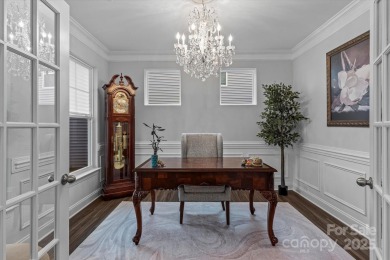Premium lot with private wooded view! This 5BR/4BA home is on Fox Den Country Club in North Carolina - for sale on GolfHomes.com, golf home, golf lot